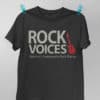 Rock Voices - Crew Neck Tee Shirt  – Silver Dream Machine