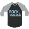 Rock Voices - Unisex Baseball Shirt  – Mr. Blue Sky - Image 3