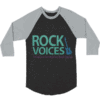 Rock Voices - Unisex Baseball Shirt  – Spring Haze