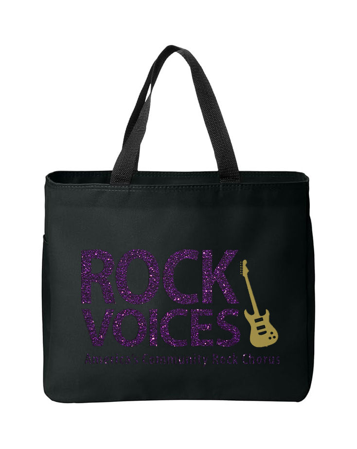 Rock Voices – DIVA Tote – Purple Rain