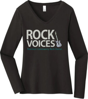 Rock Voices – Long Sleeve V-Neck – Cold As Ice