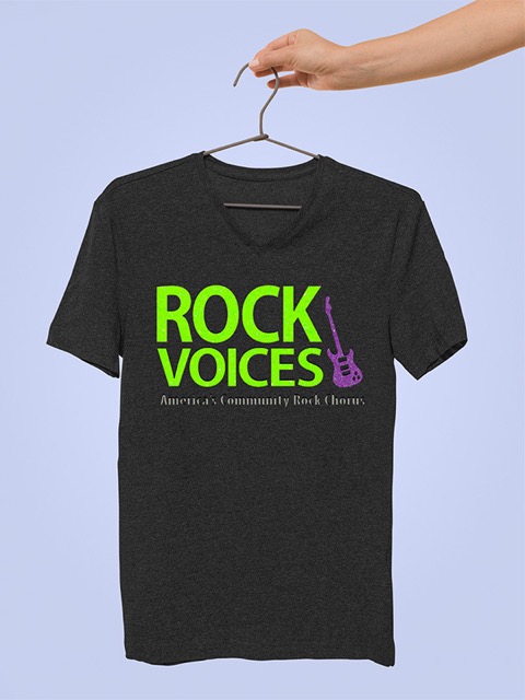 Rock Voices – V-Neck T-Shirt – Margaritaville